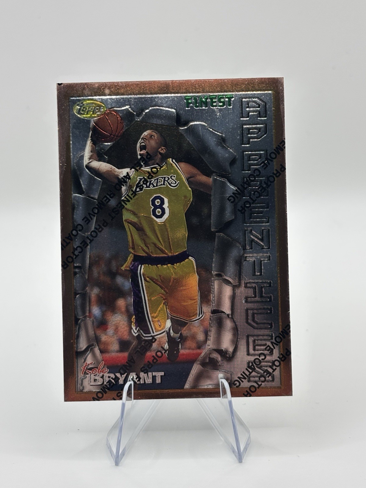 Kobe Bryant 1996 Topps Finest #74 Bronze - Base (No Coating) Price