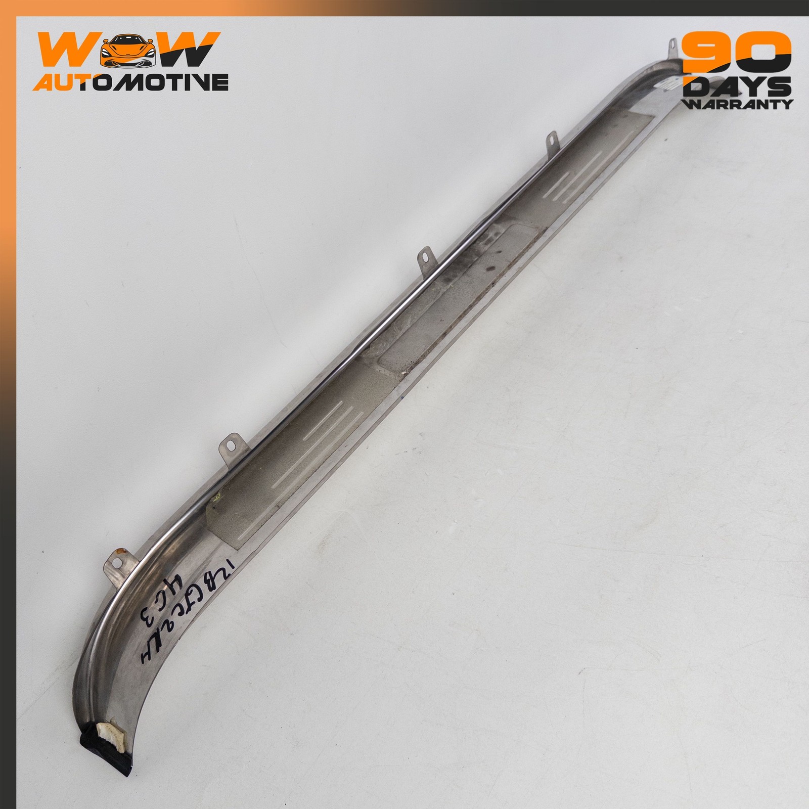 12-17 BENTLEY CONTINENTAL GTC LEFT DRIVER SIDE DOOR SILL SCUFF PLATE TRIM OEM