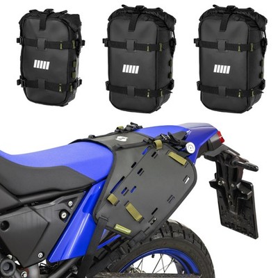 Schnorr BagHub for Yamaha Ténéré 700 with BumberBag 2x6L + 1x18L Luggage Base