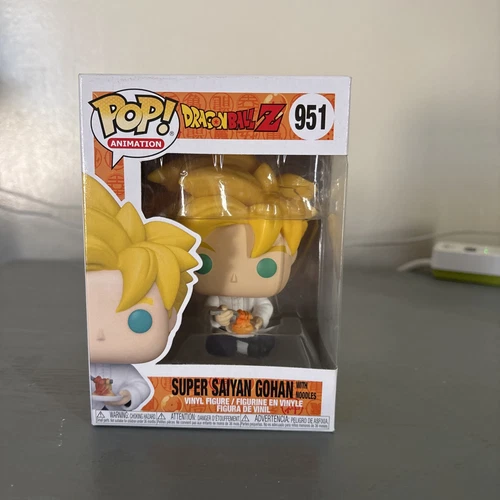 Funko Pop! Vinilo: Dragon Ball - Super Saiyan Gohan con fideos #951