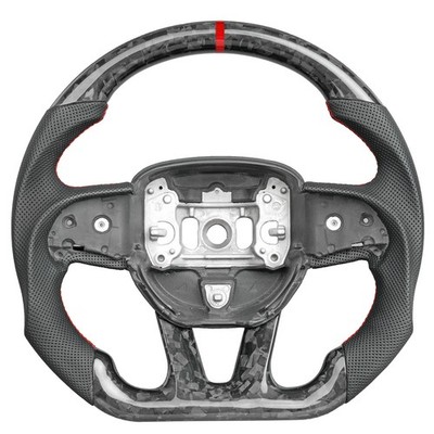 Forged Carbon Fiber Steering Wheel For Dodge Charger Durango Hellcat with Heated