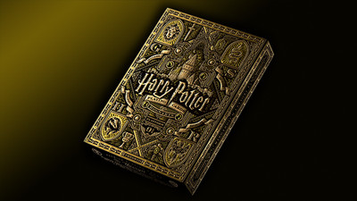 Harry Potter (Yellow-Hufflepuff) Playing Cards by theory11 Poker Spielkarten Gel