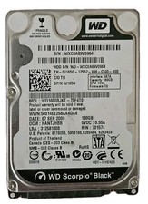 Western Digital Scorpio Black WD1600BEKT Internal 2.5" 160GB Laptop Hard Drive