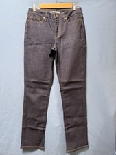 Lands' End Women's Blue Denim Jeans Size 6 New with Tags Chase Uniform Boot Cut
