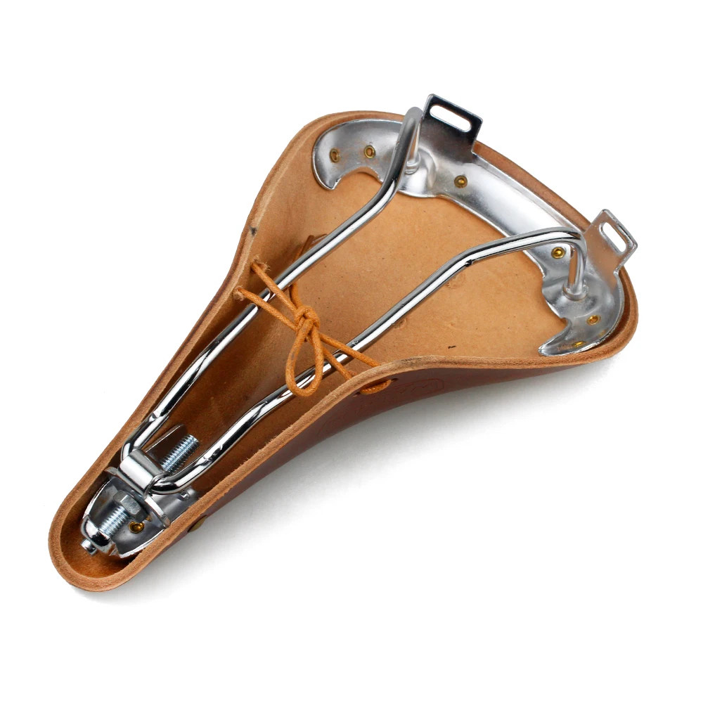 WALGUN RR175 レザーサドル WALGUN RR175 Retro bike saddle soft leather bicycle saddle women