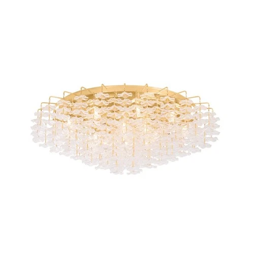 Corbett Lighting 534-36 Alsace 17 Light 36"W Semi-Flush Waterfall - Gold - Picture 1 of 7