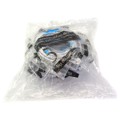 (10) Vertical Cable 092-658/24W Category 5E Ethernet Cable 25ft Length - White
