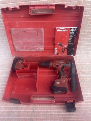 Hilti 15,6 V Akku-Bohrschrauber-Set - 2 Akkus, Koffer, Anleitung - Ist-Zustand, ungetestet