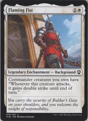 Flaming Fist #18 Commander Legends: Battle for Baldur's Gate Common