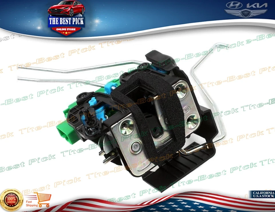 ⭐GENUINE⭐ 后门锁执行器右适用于现代口音 2012 - 2017 814201R030 — 第 2/4 张图片