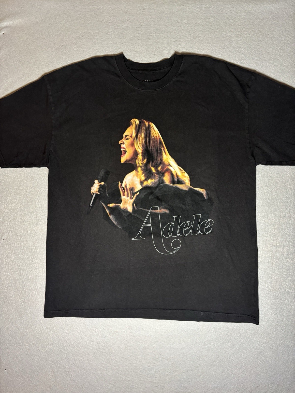 Adele T Shirt Black Weekends With Adele Caesars T… - image 1