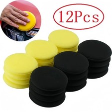 12PCS New Car Waxing Polish Foam Sponge Wax Applicator Cleaning Detailing Pads