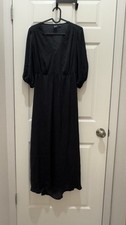Gap Women's Blue Small Size Long Dress With Back Details
