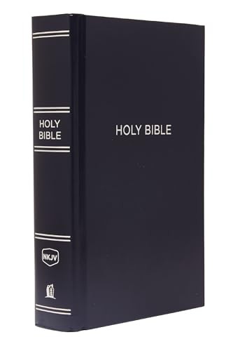 NKJV, Pew Bible, Large Print, Hardcover, Blue, Red Letter, Comfort Print: Holy - Image 3