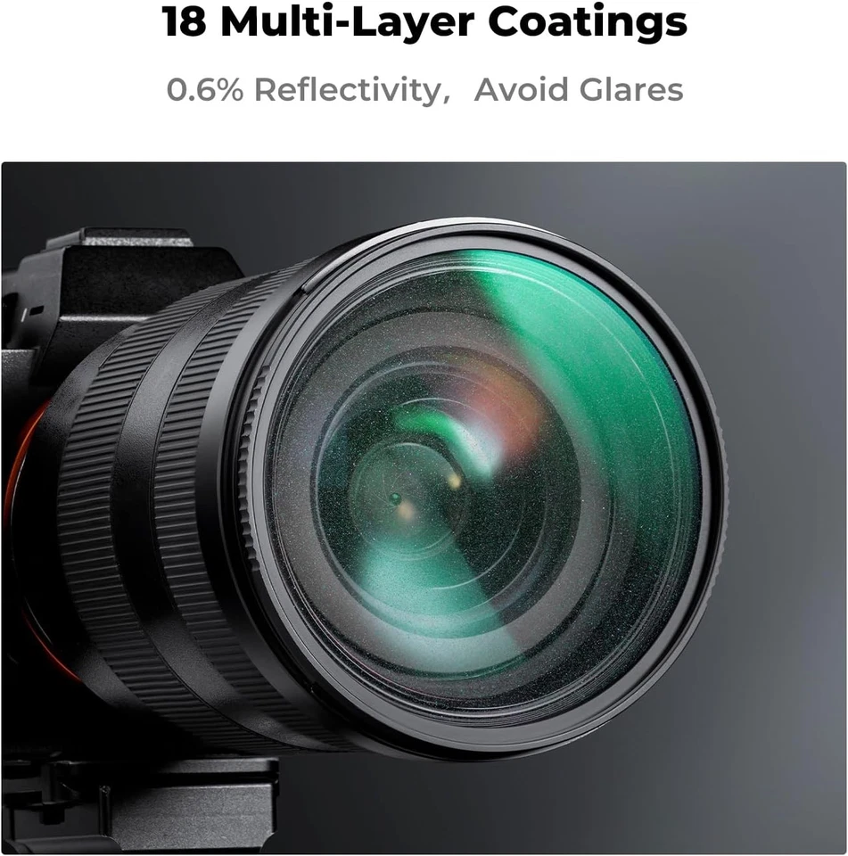 K&F Concept Shimmer Diffusion 1 Effect Filter Optical Glass Glimmer Glass Filter - Image 4 of 4