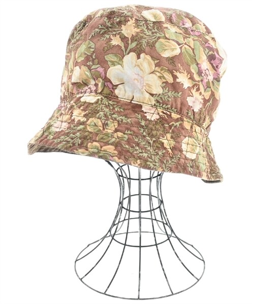 Engineered Garments Hat BrownishxGreenxBeige etc.… - image 1