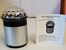 Bluetooth Portable Wireless Speaker Party Starter Disco Light Show Multi LED