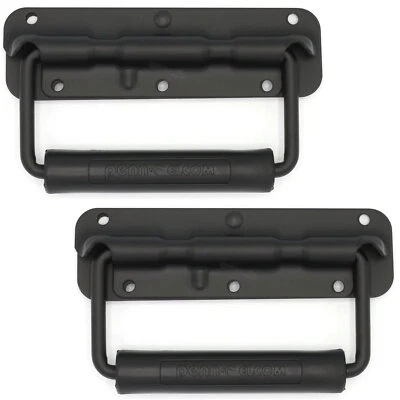 2 Penn Elcom H1053K Case Klappgriffe schwarz Ersatz Case Griff Boxen Griffe