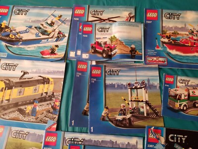 Lot Of 30 Booklets Lego City Instruction Manual Lot | EBay