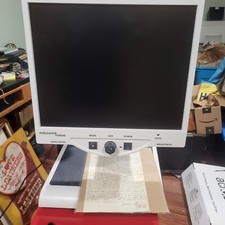 Enhanced Vision Low Vision Magnifier  Monitor . Sliding Platform, Autofocus