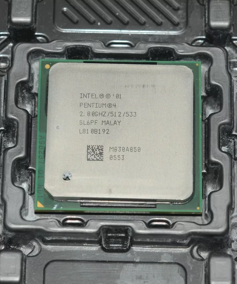 Intel Pentium 4 2.8 GHz 533 MHz 512KB Socket 478 SL6PF free shipping - Image 4 of 4