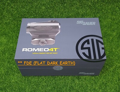 SIG Sauer Romeo4T Red Dot Sight with Mount for sale online | eBay