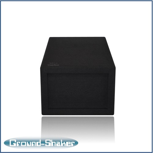 12" Dual Center Vented Ported Sub Box Subwoofer Enclosure Speaker Box Car Audio - Picture 8 of 9