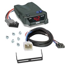 Trailer Brake Control For 03-24 Toyota Sequoia W Wiring Adapter Box 1-4 Axle