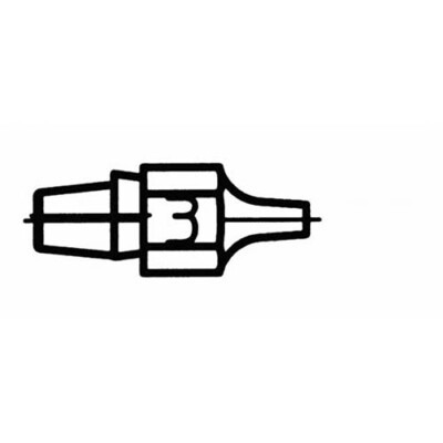 Weller DX113 0051314399 Threadless Eccentric Solder Tiplet for DXV80