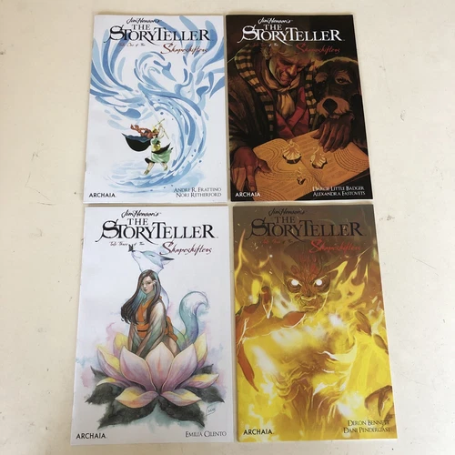 Jim Henson's The Storyteller Shapeshifters #1-4 complete 2017 ARCHAIA Comics 🐶