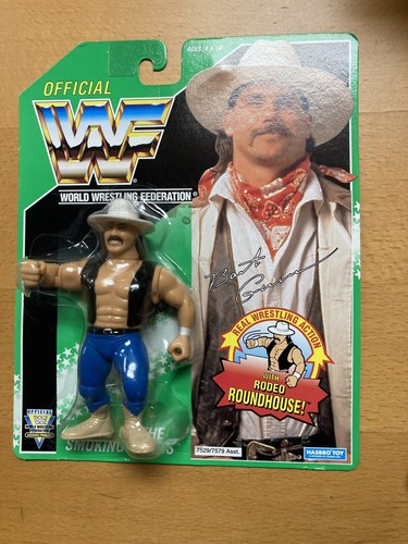 WWF Hasbro Green Card Bart Gunn, MOC, RARE, WWE, N...