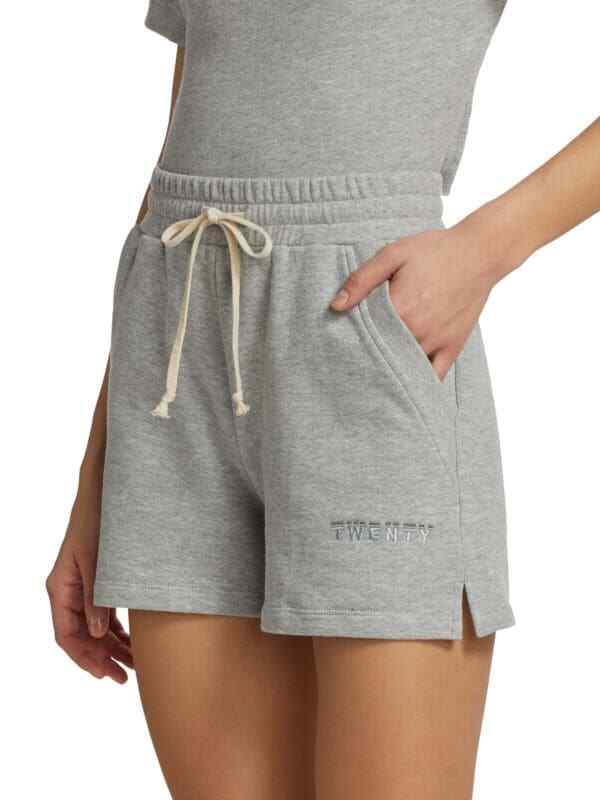Twenty Montreal NWT Women's Heather Grey SUNNYSIDE Jogger Shorts