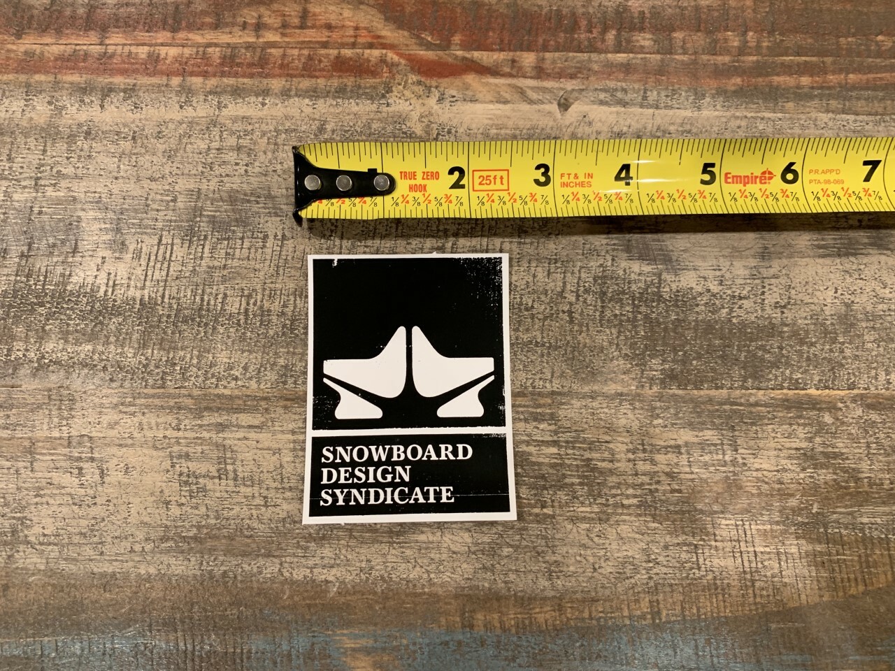 Rome SDS Black White Logo Ski Skiing Snowboard Sticker/Decal Awesome Sticker!!