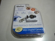 New Vivitar 3 in 1 Mini Digital Still Camera, WEB Cam  Video Rare white Case 