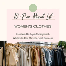 Reseller Clothing Lot 10pc Mixed Box Womens Clothes Resale Wholesale Boutique