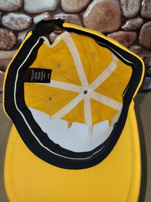 RAG AND BONE New York Saffron Addison Cotton Baseball Hat OS  display picture 1