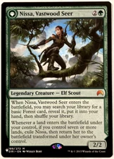 MTG Nissa, Vastwood Seer Nissa, Sage Animist SLD Cute to Brute 189 NM