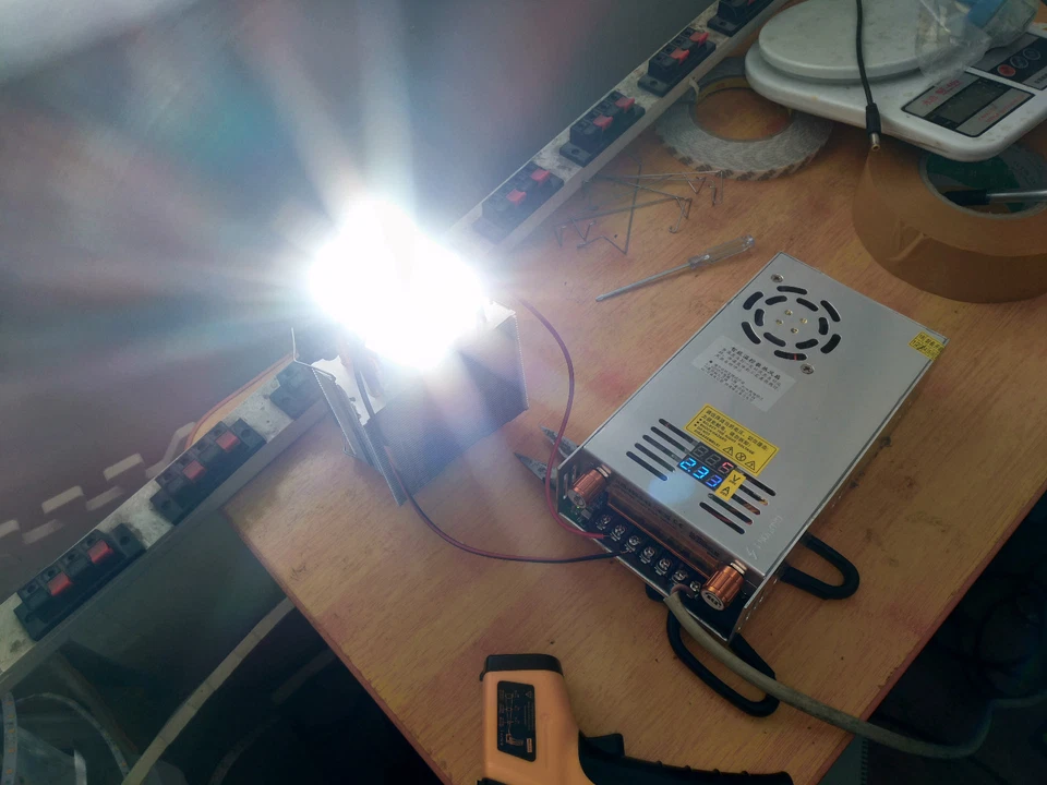 Hohe CRI Ra 95+ 100W/200W/300W/500W COB LED weiß oder Heizkörper LED-Linse - Image 4 of 4