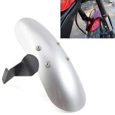 Front Mudguard Fender Fit Ducati Scrambler Cafe Racer Classic Silver po