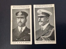 BAT cigarette card: NAVAL PORTRAITS-1917-PICK YOUR CARD