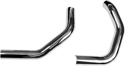 Paughco 1 3/4'' Side-By-Side Upsweep Fishtail Heat Shields 419SBS