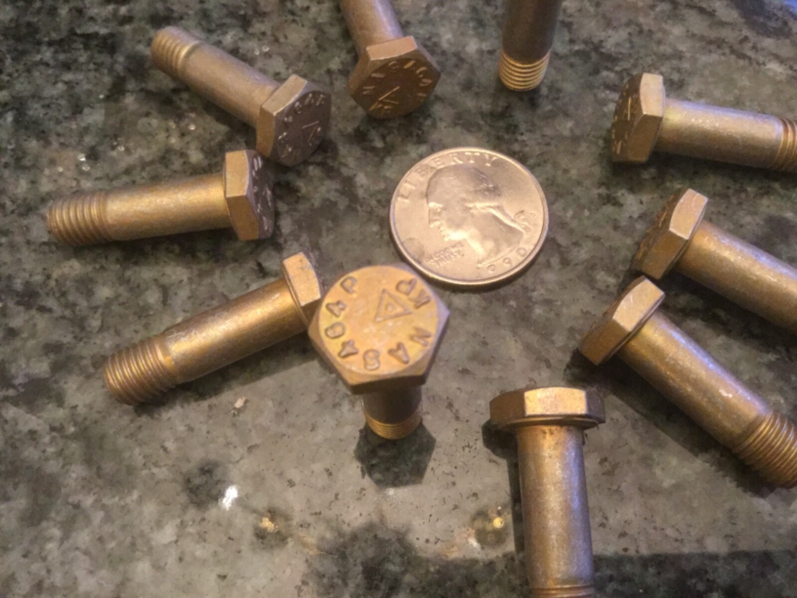 NAS464P Aircraft Bolts Pkg 10 NSN 5306 00 207 2318 5 16 24 X 1 1 8 Long nas464p-aircraft-bolts-pkg-10-nsn-5306-00-207-2318-5-16-24-x-1-1-8-long