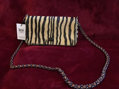 NWT Coach 1941 Printed Haircalf Dinky Tiger Yellow Black F38209 DK