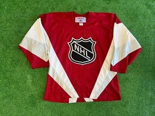 CCM Authentic Retro Vintage Hockey All Star Red Jersey OG 1999 