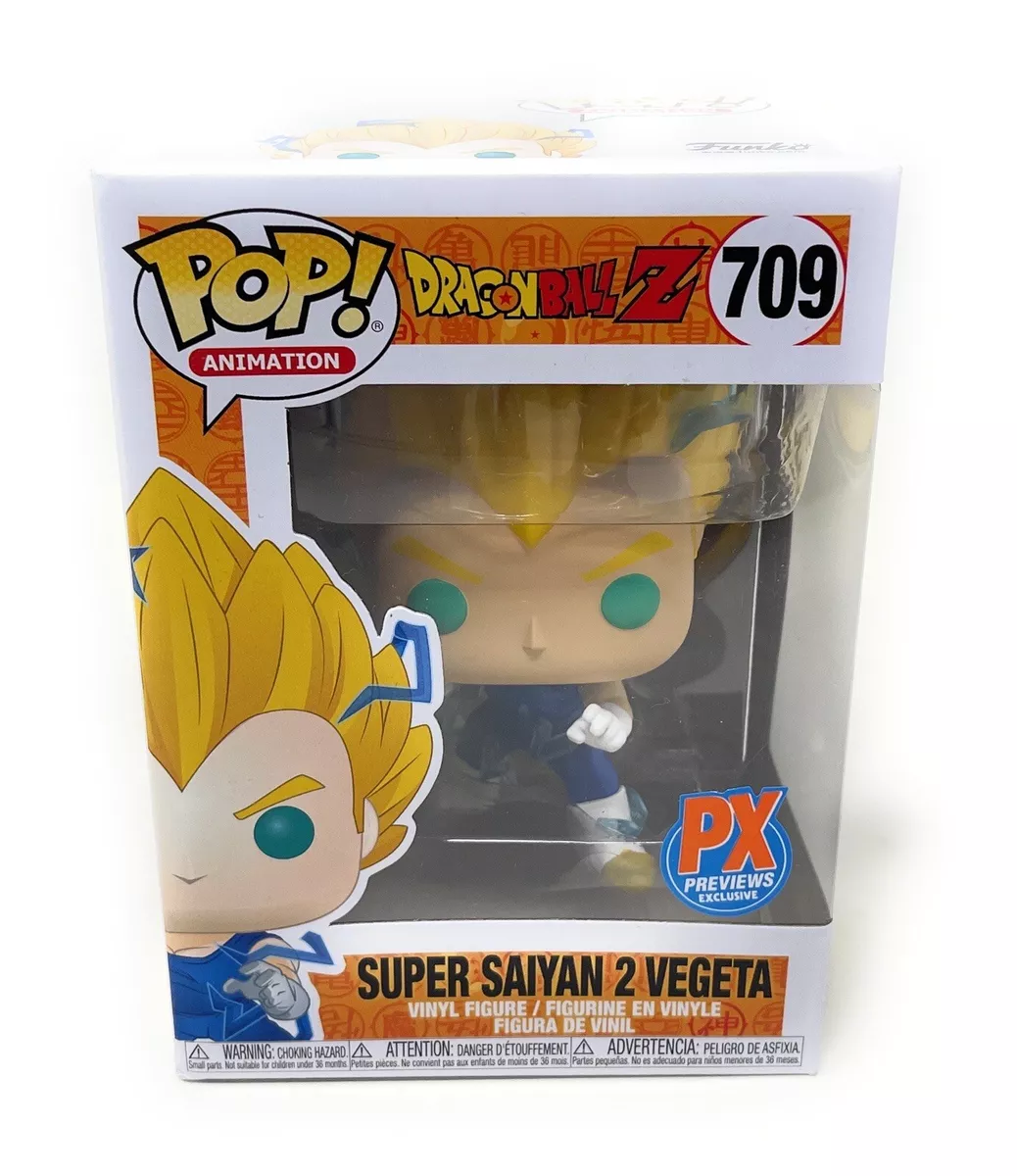 Funko's Dragon Ball Z Super Saiyan 2 Vegeta Previews Exclusive Pop Has  Arrived