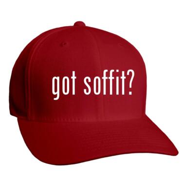 got soffit? - Adult Baseball Cap Hat NEW RARE