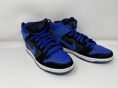 NIKE DUNK HIGH PRO SB J-PACK ROYAL BLUE BLACK WHITE SIZE W/ Box Laces 