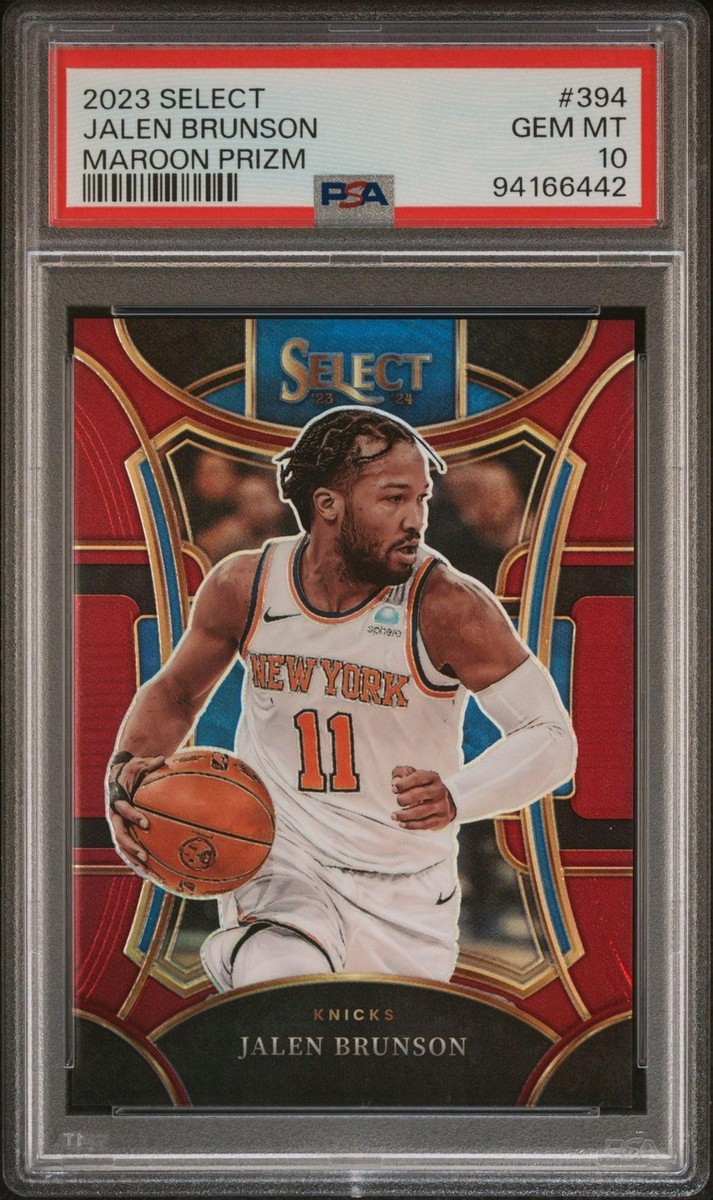ジェイレン・ブランソン　SELECT AUTO GOLD PSA9 ジェイレン・ブランソン SELECT AUTO GOLD PSA9