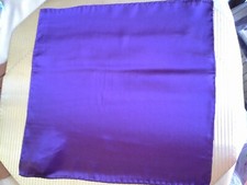 Kohl's Pocket Square 100 Silk Scarf Purple