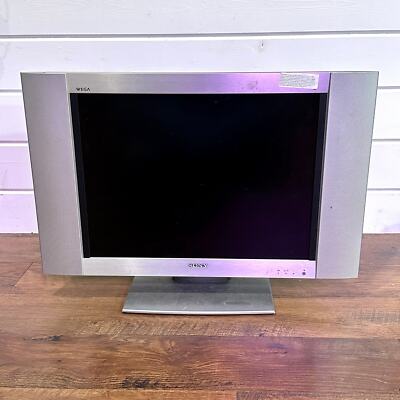 Retro Gaming Sony WEGA KLV-21SG2 21'' LCD TV 1080i 720P S Video *AS-IS/READ*